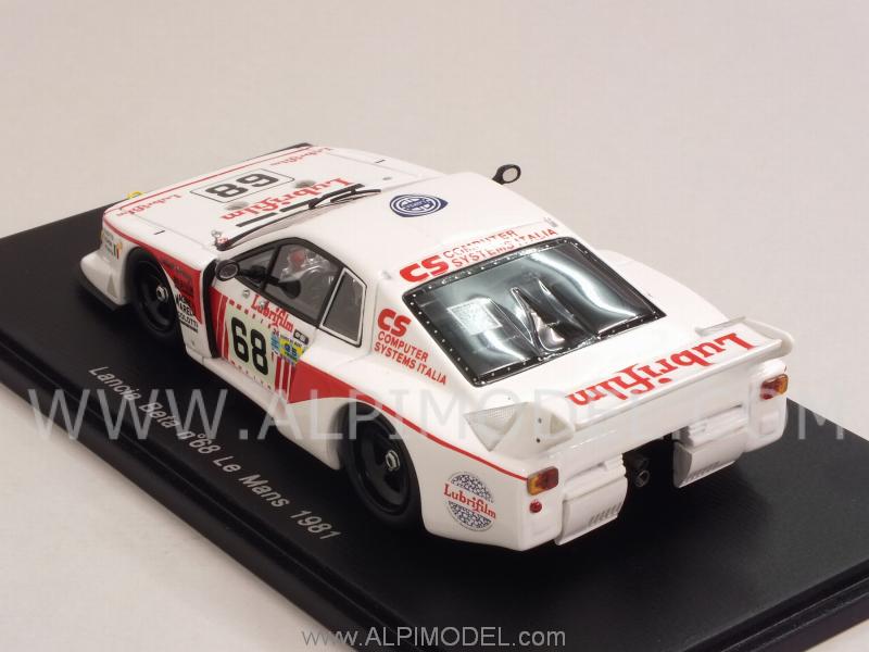 Lancia Beta Monte Carlo Turbo #68 Le Mans 1981 Finotto - Pianta - Schon - spark-model