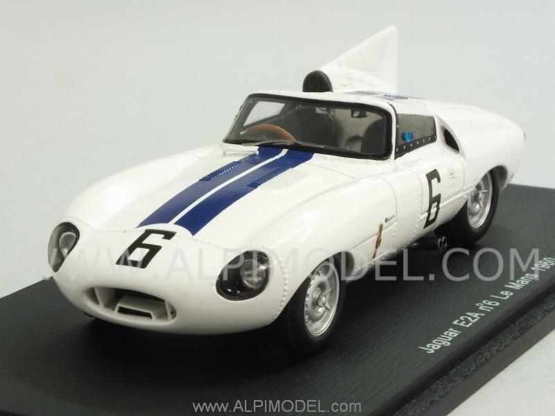 Jaguar E2A #6 Le Mans 1960 Gurney - Hansgen by spark-model
