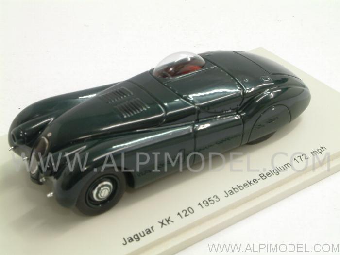 Jaguar XK120 1953 Jabbeke - Belgium 172mph - spark-model