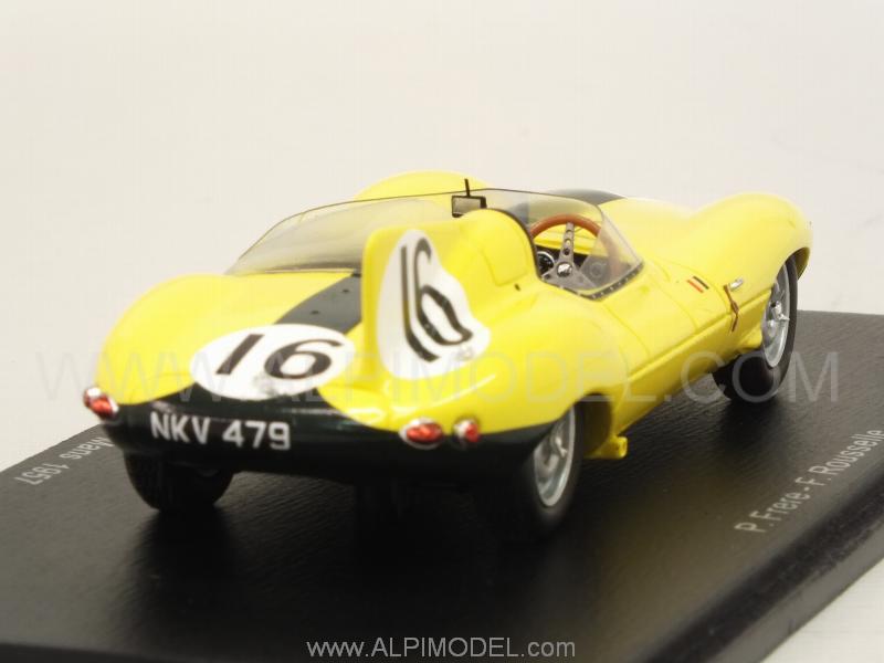 Jaguar D-Type #16 Le Mans 1957 Frere - Rousselle - spark-model