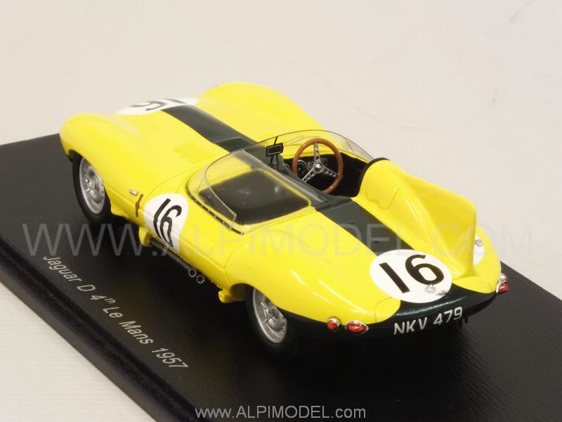 Jaguar D-Type #16 Le Mans 1957 Frere - Rousselle - spark-model