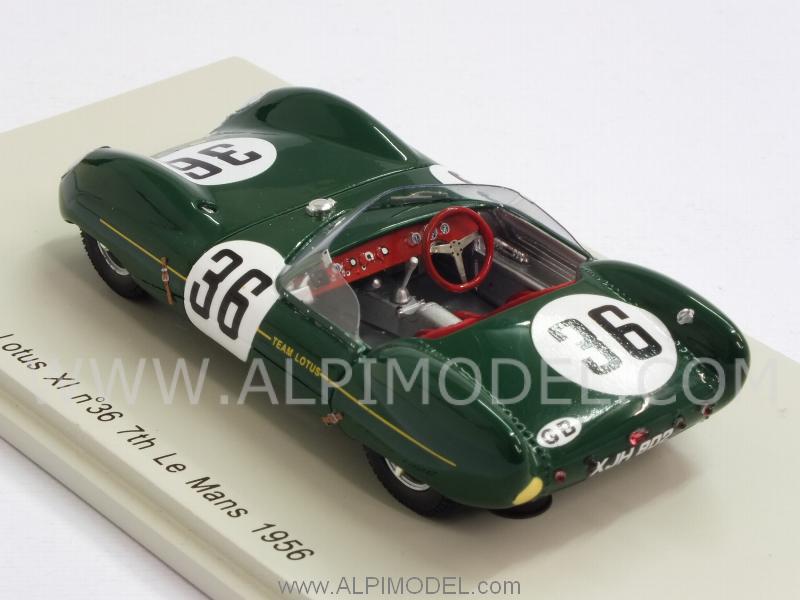 Lotus XI #36 Le Mans 1956 R. Bicknell - P. Jopp - spark-model