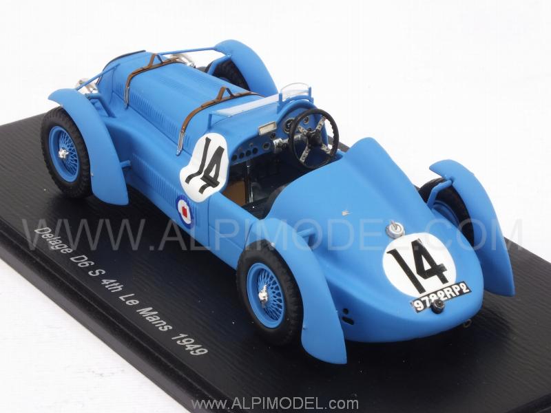 Delage D6S #14 Le Mans 1949 Gerard  -  Godia Fales - spark-model