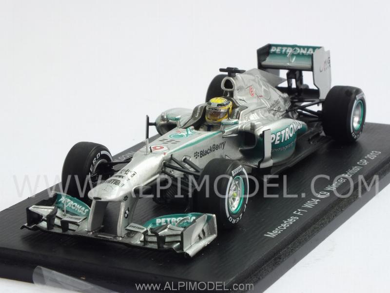 Mercedes W04 #9 Winner British GP 2013 Nico Rosberg by spark-model