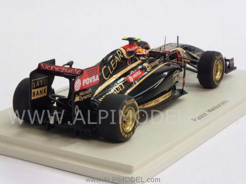 Lotus E22  #10 GP Malaysia 2014 Pastor Maldonado - spark-model