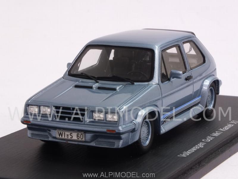 Volkswagen Golf Mk1 Kamei X1 Body Kit  (Light Blue Metallic) by spark-model