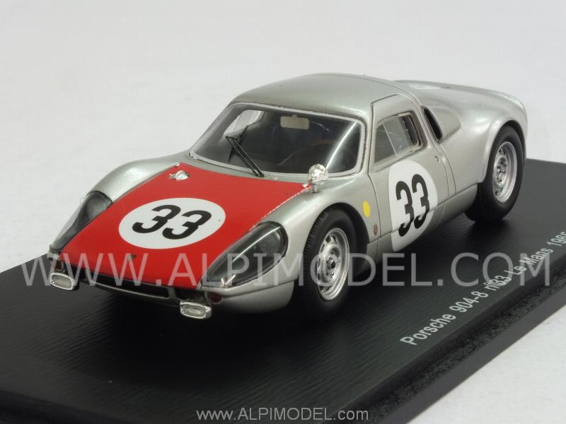 Porsche 904-8 #33 Le Mans 1965 Mitter - Davis by spark-model