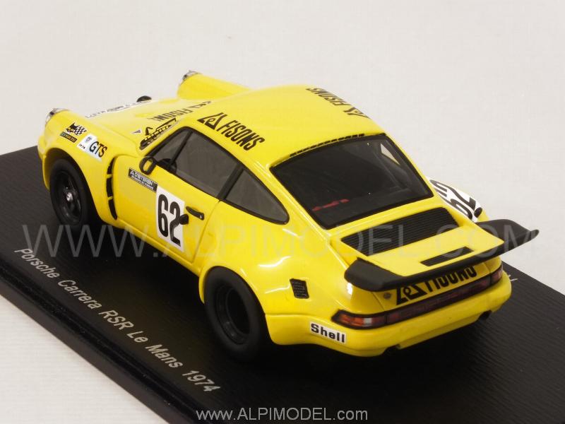 Porsche 911 Carrera RSR #.62 Le Mans 1974 Bond - De Fierlant - Blaton - spark-model