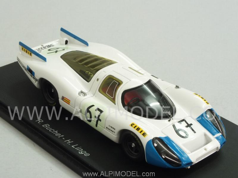 Porsche 907 #67 Le Mans 1968 Buchet -  Linge - spark-model