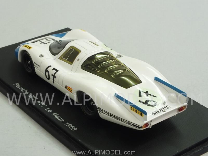 Porsche 907 #67 Le Mans 1968 Buchet -  Linge - spark-model