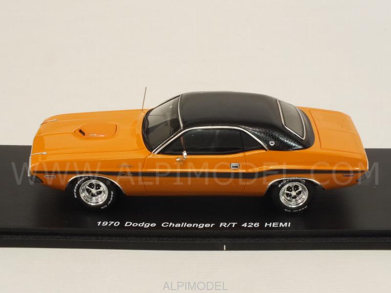 Dodge Challenger R/T 426 Hemi 1970 (Orange) - spark-model