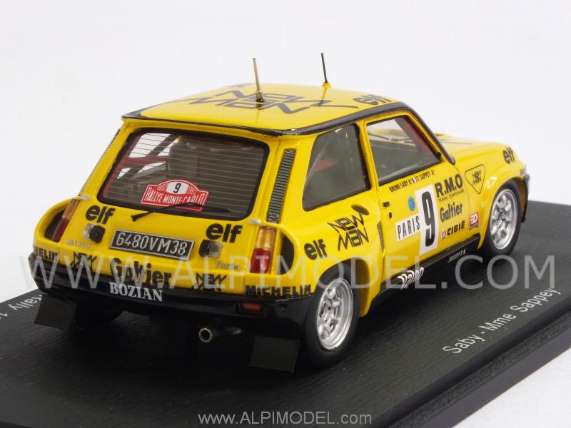 Renault R5 Turbo #9 Rally Monte Carlo 1982 Saby - Sappey - spark-model