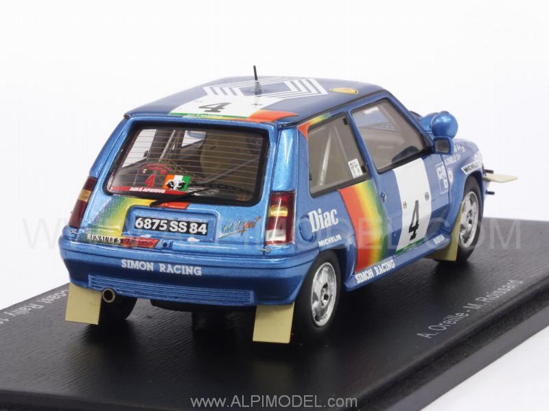 Renault 5 GT Turbo #4 Rally Ivory Coast 1990 Oreille - Oissard - spark-model
