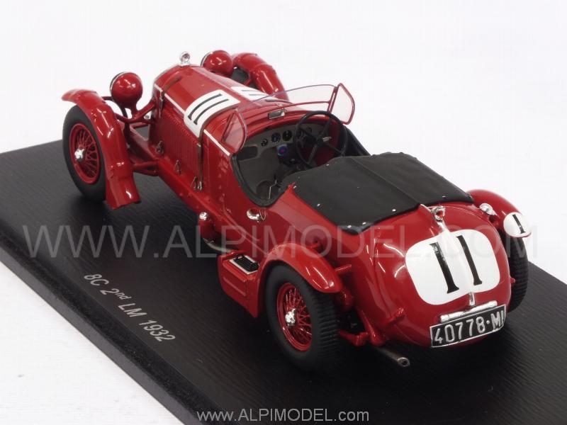 Alfa Romeo 8C #11 2nd Le Mans 1932 Cortese - Guidotti - spark-model