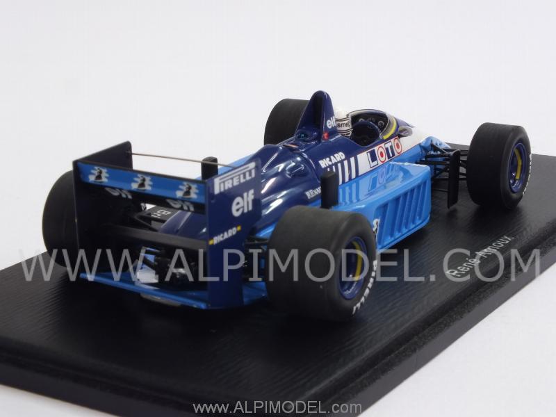 Ligier JS27 #25 British GP 1986 Rene' Arnoux - spark-model