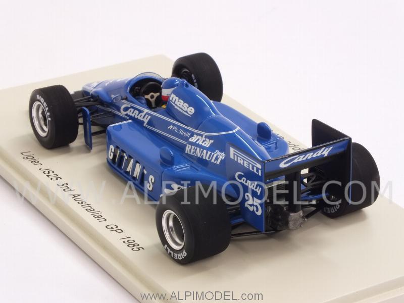Ligier JS25 #25 GP Australia 1985 P.Streiff - spark-model