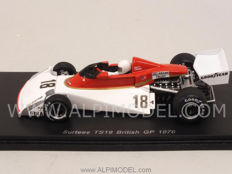 Surtees TS19 #18 Briitsh GP 1976 B.Lunger - spark-model