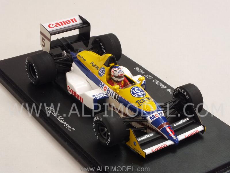 Williams FW12 #5 British GP 1988 Nigel Mansell - spark-model