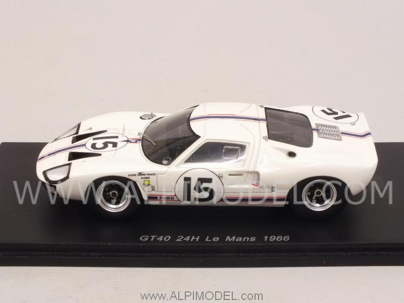 Ford GT40 #15 Le Mans 1966 Ligier - Grossman - spark-model