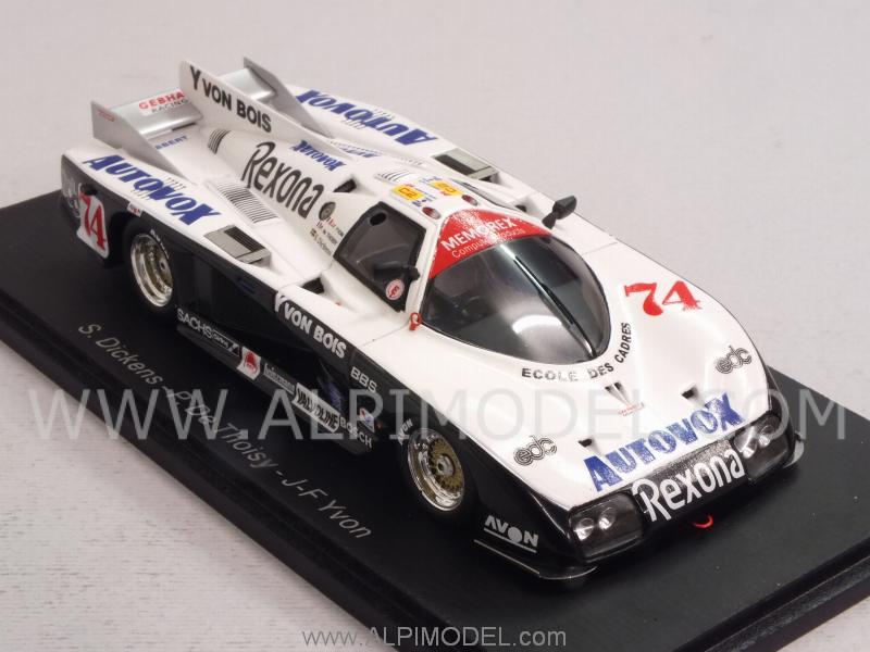 Gebhardt 853 #74 Le Mans 1986 Dickens - De Thoysy - Yvon - spark-model