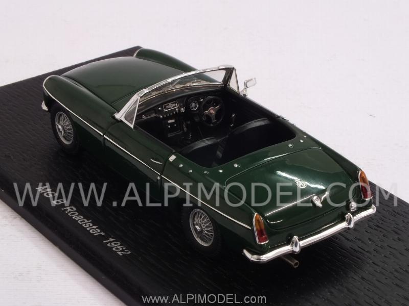 MG B Roadster 1962  (Green) - spark-model