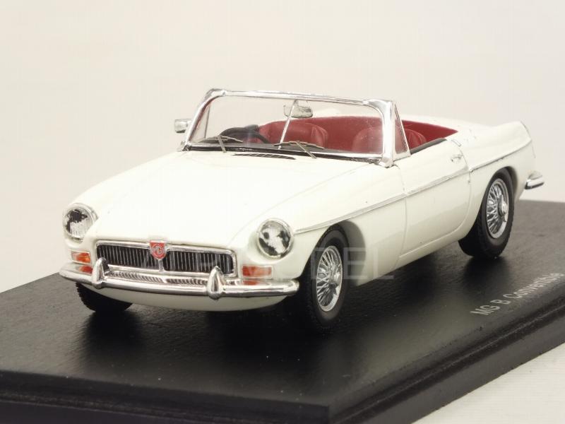 MG B Convertible 1966 (White) by spark-model