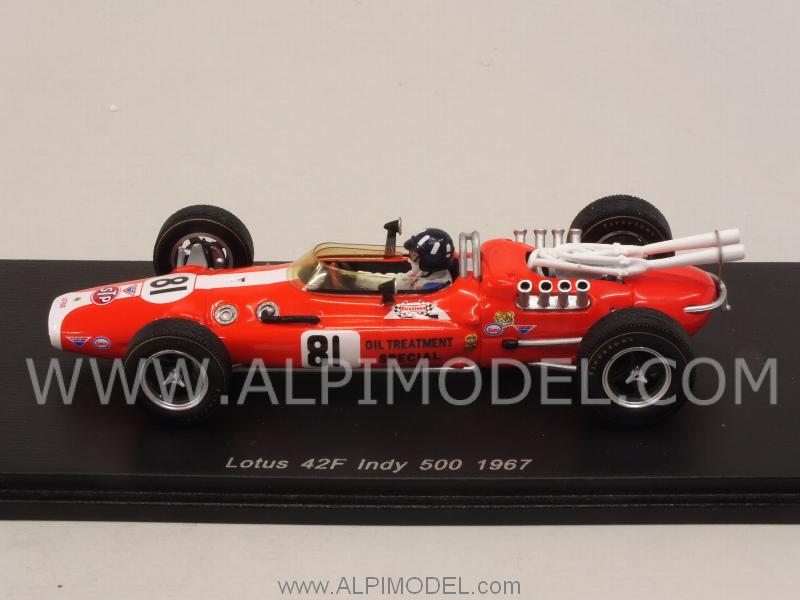 Lotus 42F #81 Indy 500 1967 Graham Hill - spark-model