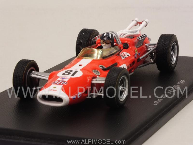 Lotus 42F #81 Indy 500 1967 Graham Hill by spark-model