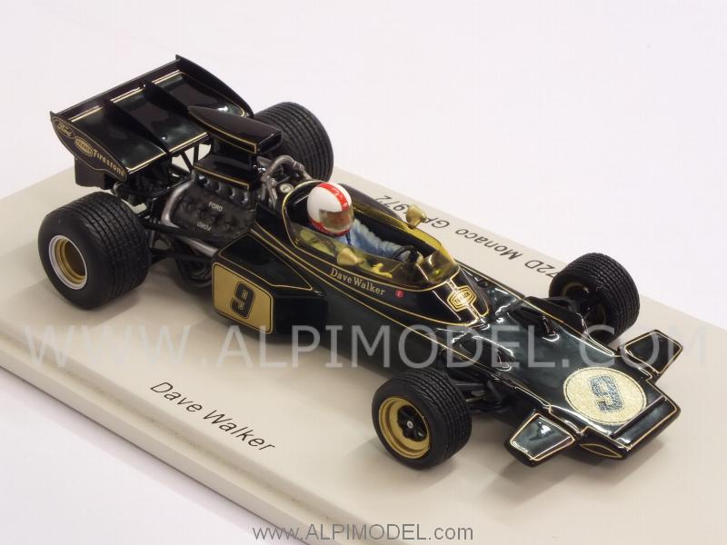 Lotus 72D #9 GP Monaco 1972 Dave Walker - spark-model