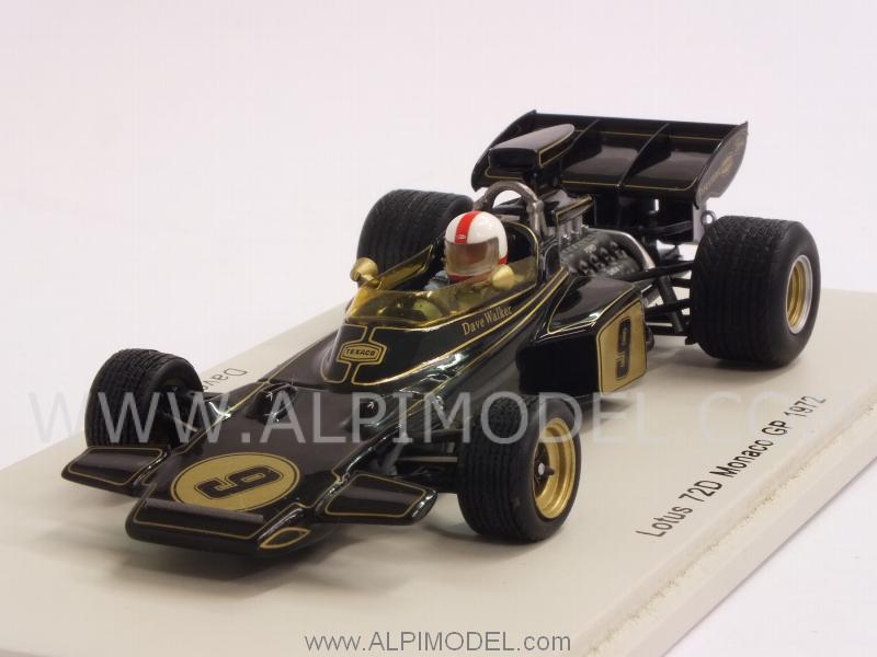 Lotus 72D #9 GP Monaco 1972 Dave Walker by spark-model