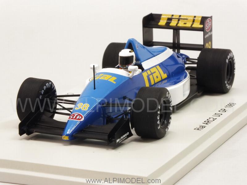 RIAL ARC2 #38 GP USA 1989 Christian Danner by spark-model