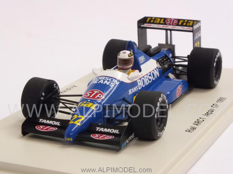 RIAL ARC1 #22 GP Japan 1988 Andrea De Cesaris by spark-model