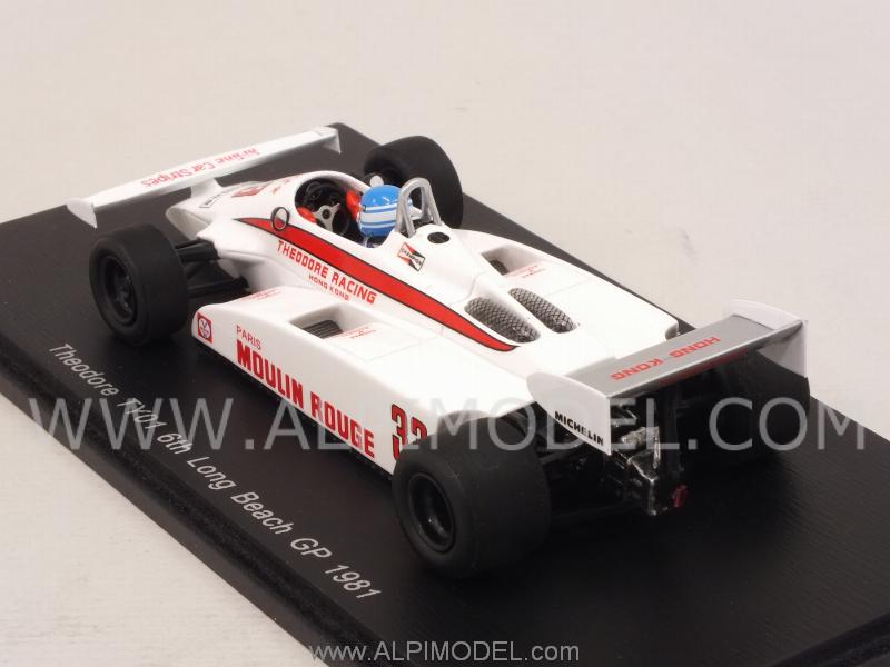 Theodore TY01 #33 GP Long Beach USA 1981 Patrick Tambay - spark-model