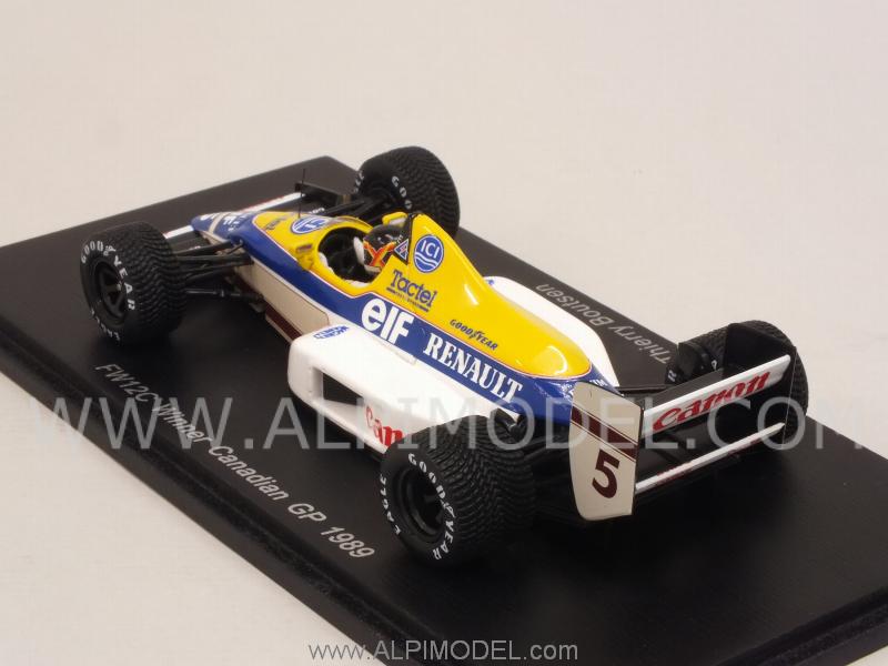 Williams FW12C #5 Winner GP Canada 1989 T.Boutsen - spark-model