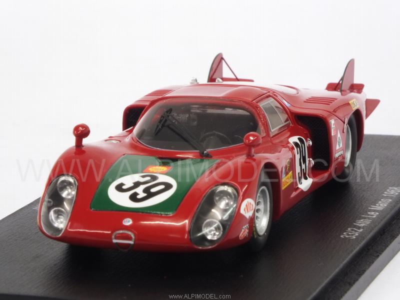 Alfa Romeo 33/2 #39 Le Mans1968 Giunti - Galli by spark-model