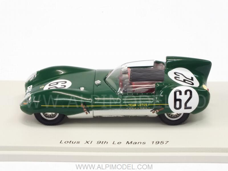 Lotus XI #62 Le Mans 1957 McKay - Chamberlain - spark-model