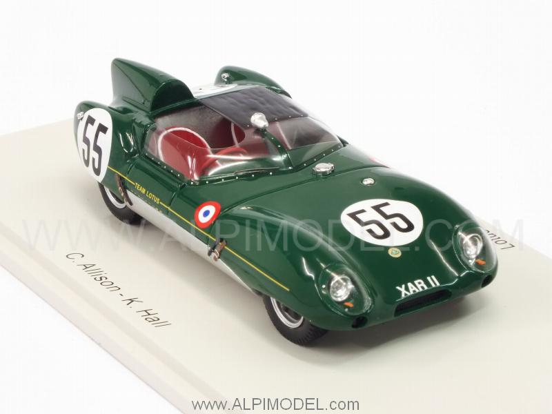 Lotus XI #55 Le Mans 1957 Allison - Hall - spark-model