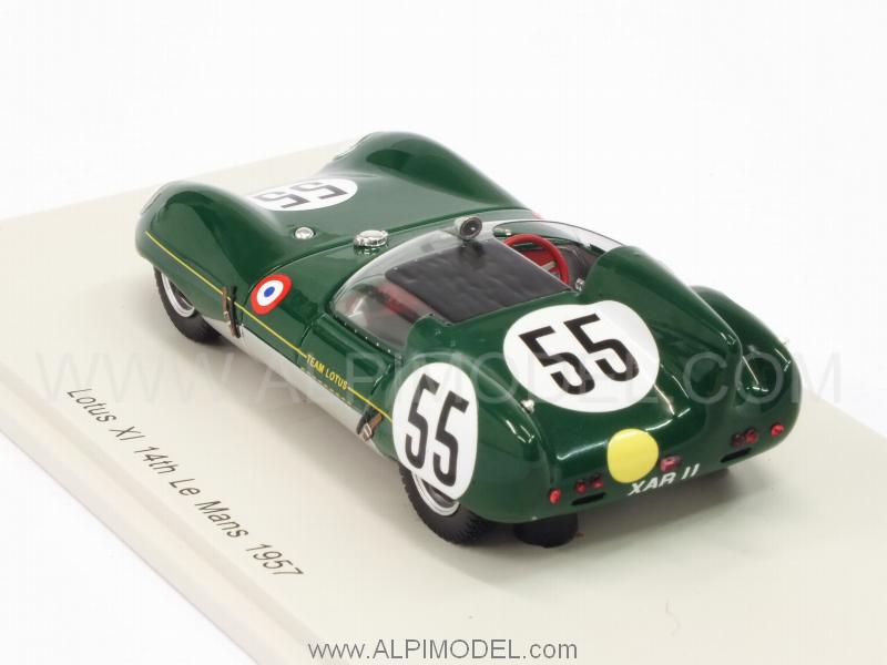 Lotus XI #55 Le Mans 1957 Allison - Hall - spark-model