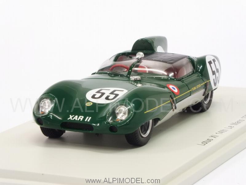 Lotus XI #55 Le Mans 1957 Allison - Hall by spark-model