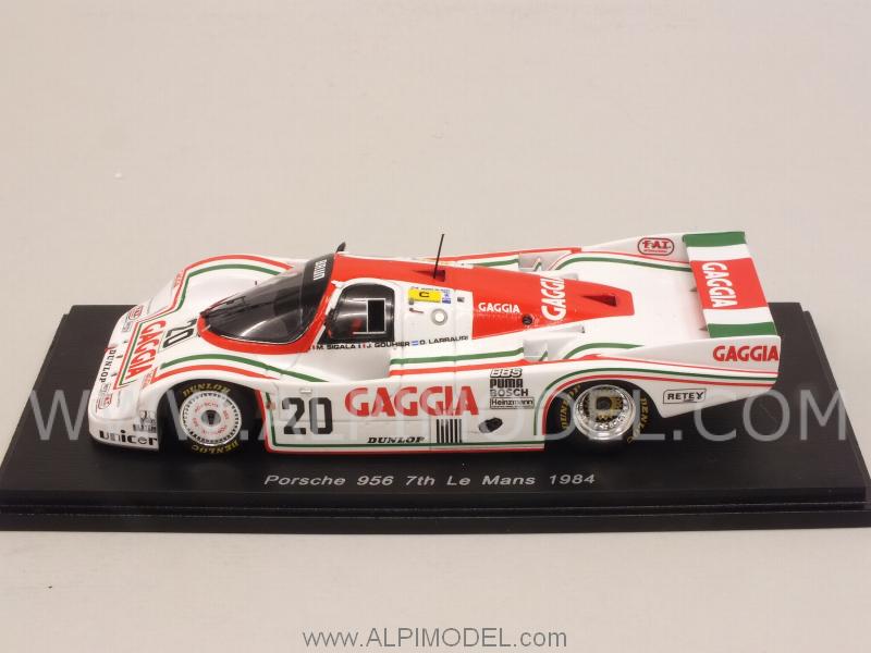 Porsche 956 #20 Le Mans 1984 Sigala - Larrauri - Gouhier - spark-model