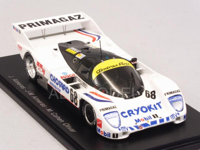 Porsche 962C #68 Le Mans 1992 Almeras - Almeras - Olivar - spark-model