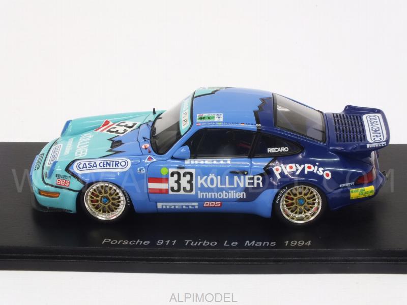 Porsche 911 Turbo #33 Le Mans 1994 Sommer - Konrad - De Azevedo Hermann - spark-model