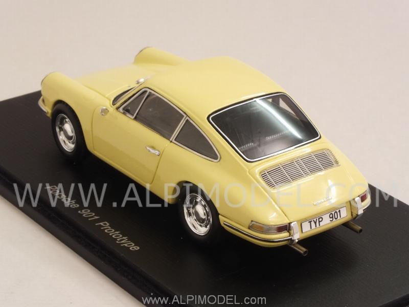 Porsche 901 Prototype 1963 (Pastel Yellow) - spark-model