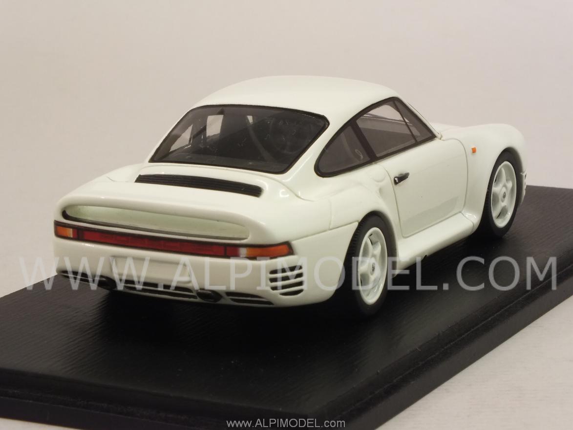 Porsche 959 Sport 1986 (White) - spark-model