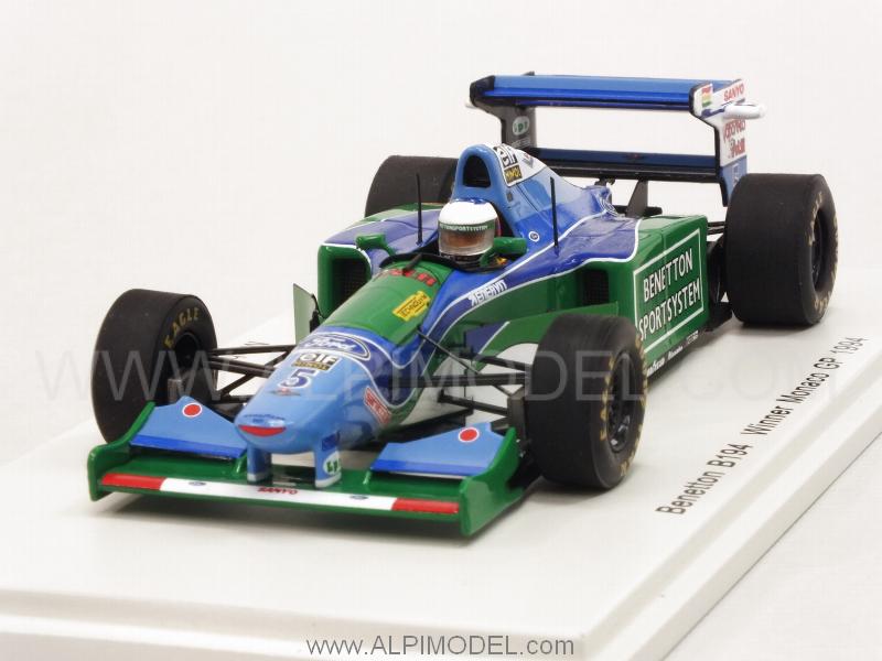 Benetton B194 #5 Winner GP Monaco 1994 World Champion Michael Schumacher by spark-model