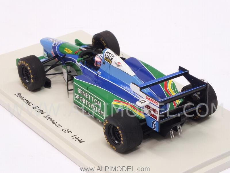 Benetton B194 #6 GP Monaco 1994 J.J.Lehto - spark-model