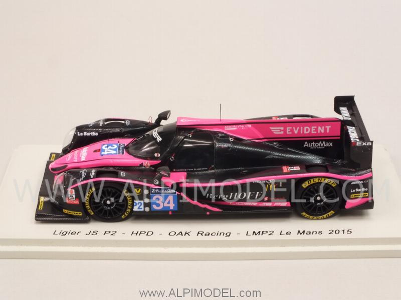 Ligier JS P2 #34 Le Mans 2015 Cumming - Vanthoor - Estre - spark-model