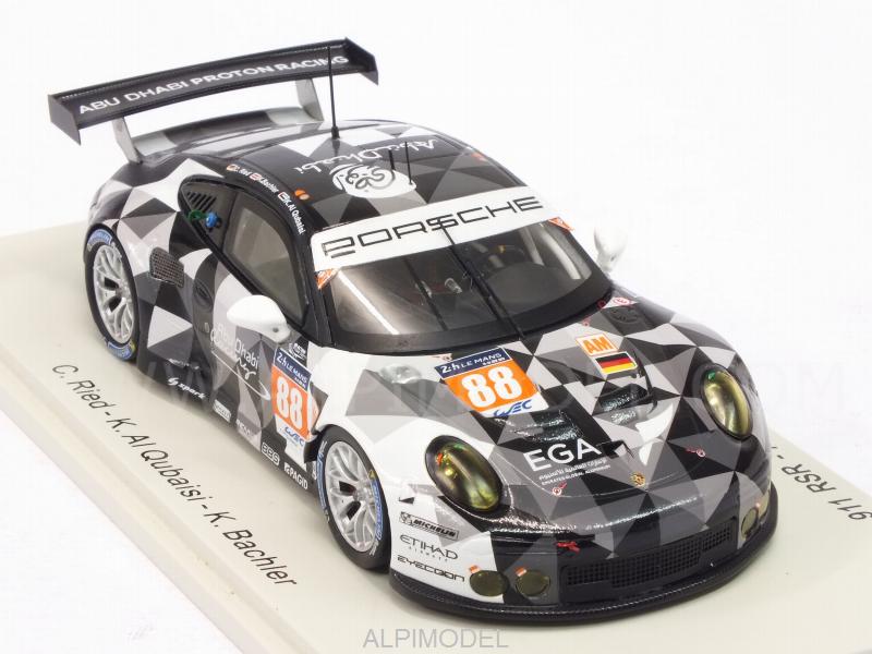 Porsche 911 RSR #88 Le Mans 2015 Ried-k .Al Qubaisi - Bachler - spark-model