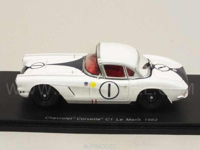 Chevrolet Corvette C1 #1 Le Mans 1962 Settember -Turner - spark-model