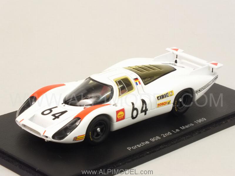 Porsche 908 #64 Le Mans 1969 Herrmann - Larrousse by spark-model